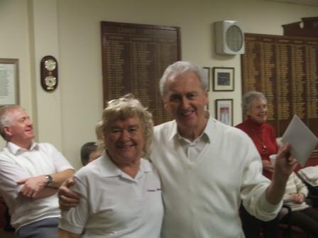 Club Pairs winners